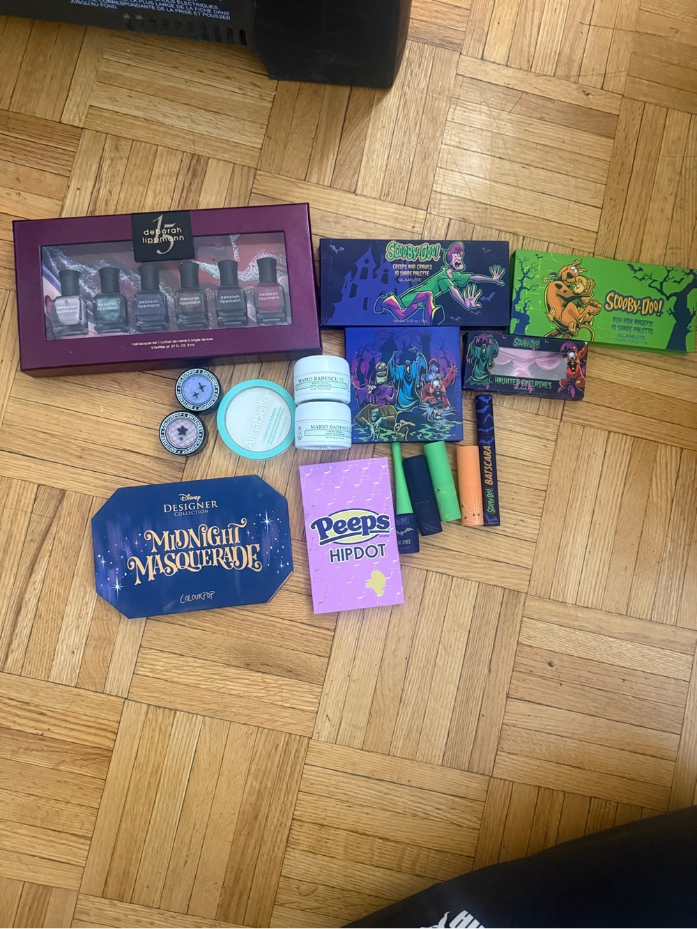 Glamlite Scooby-Doo Full Set 8pc BUNDLE + ColourPop Midnight Masquerade Disney